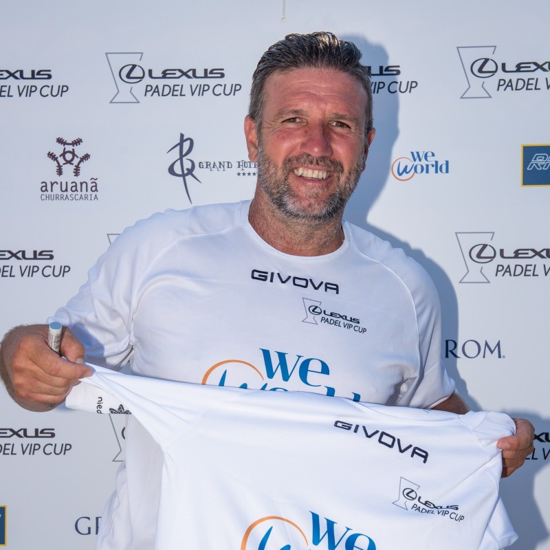 Candela's Lexus Padel Vip Cup Worn and Signed Shirts