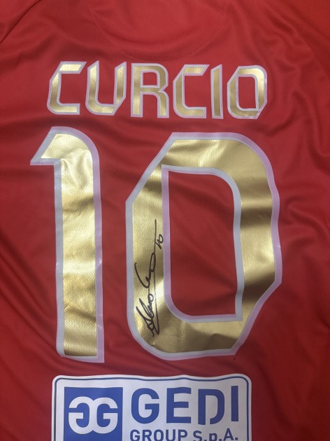 Curcio's Signed Unwashed Shirt, Audace Cerignola vs Team Altamura 2026 - Special Patch Earth Day