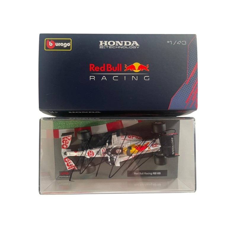 Verstappen Official Red Bull Racing Signed Scale Model, Turkey 2021