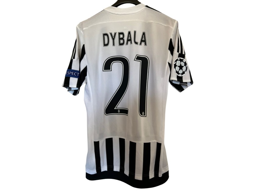 Dybala's Juventus Match Shirt, UCL 2015/16