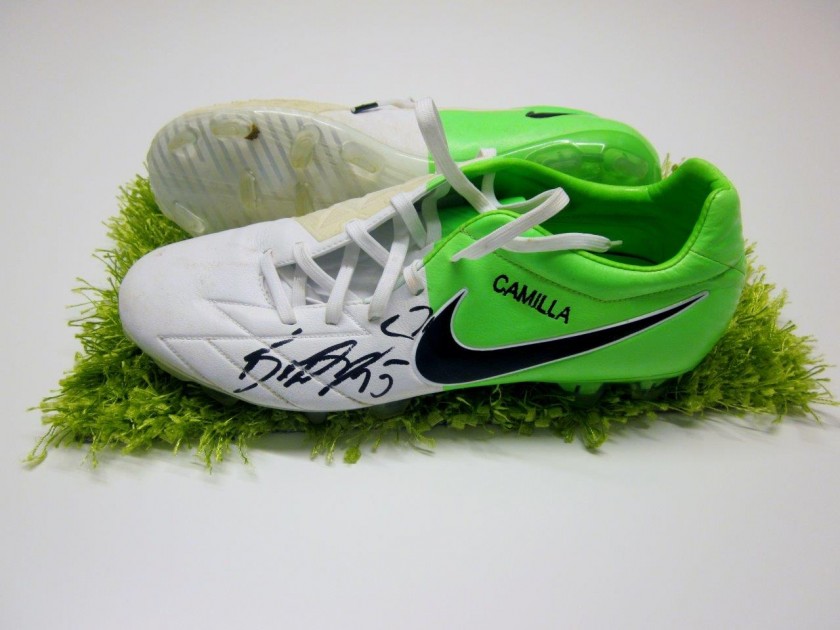 Match worn boots by Andrea Barzagli, Juventus, Serie A 2012/2013