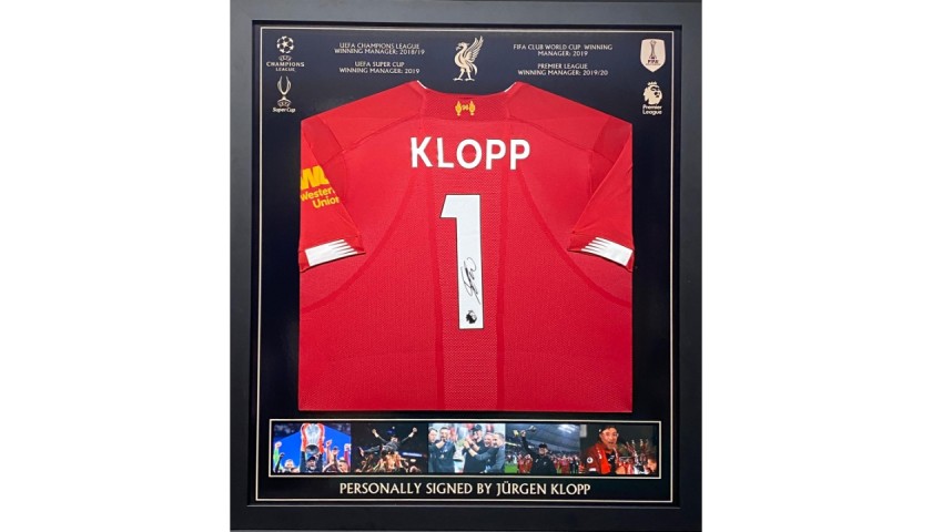 Klopp's Signed Liverpool Shirt 