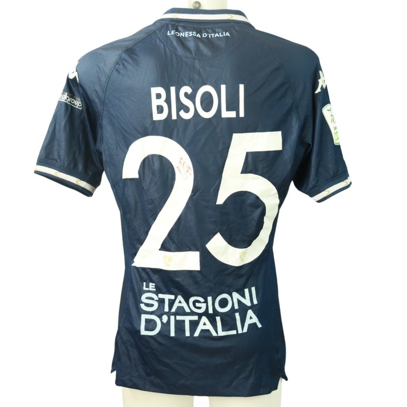 Maglia Bisoli unwashed Südtirol vs Brescia 2024 - Autografata