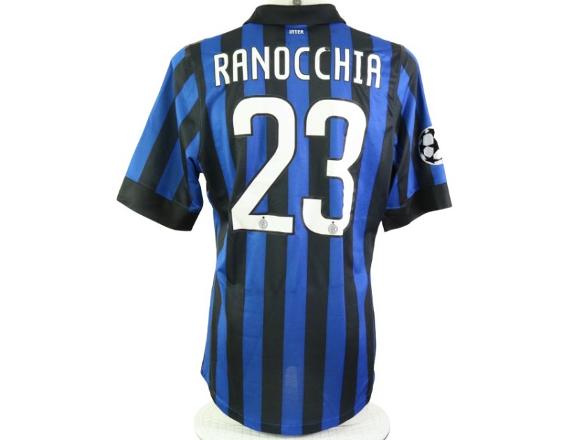 Inter Milan No13 Ranocchia Home Jersey