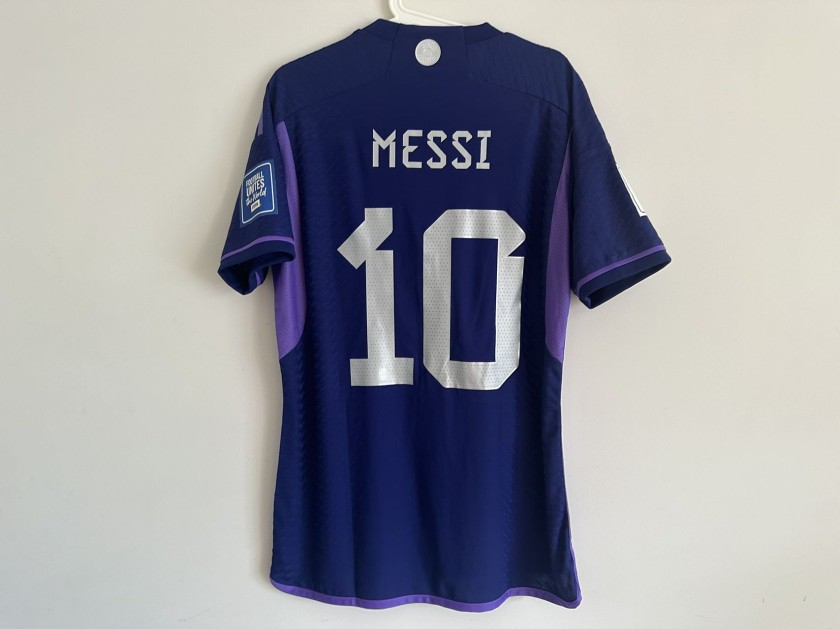 Maglia gara away Messi qualificazioni Argentina, WC 2026