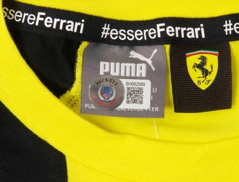 yellow ferrari shirt