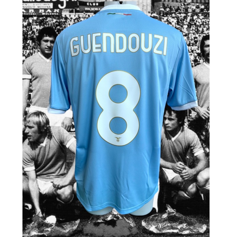 Guendouzi's Match Shirt, Lazio vs Empoli 2024 - Special 50th Anniversary First Scudetto
