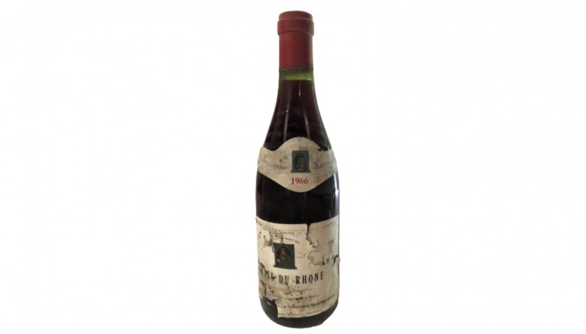 Bottle of Côtes du Rhône, 1966 - JD