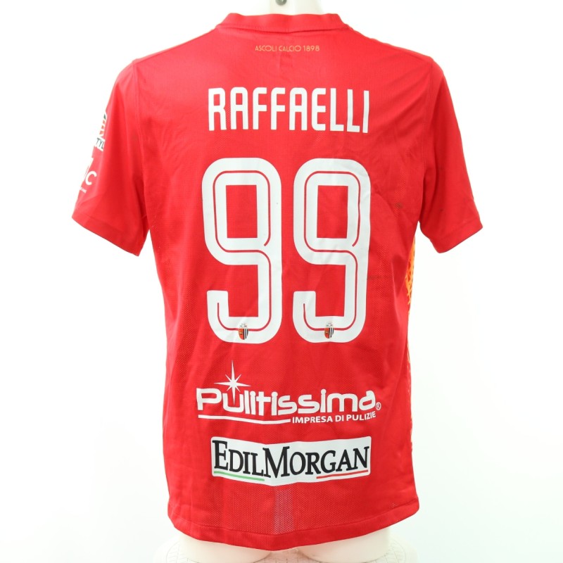 Raffaelli's Ascoli vs SPAL Comemmorative Unwashed Shirt, 2024