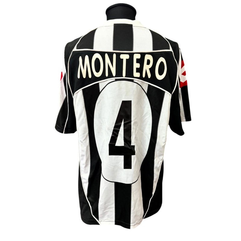 Montero's Juventus Issued Shirt, Dubai Winter Tour 2003