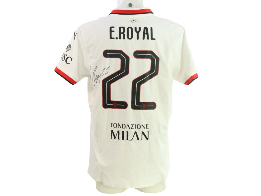 Maglia ufficiale Emerson Royal Milan, 2024/25 - Autografata