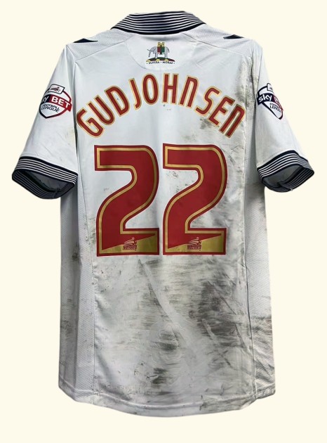 Eiður Guðjohnsen's Bolton Wanderers FC 14/15 Match Worn Shirt