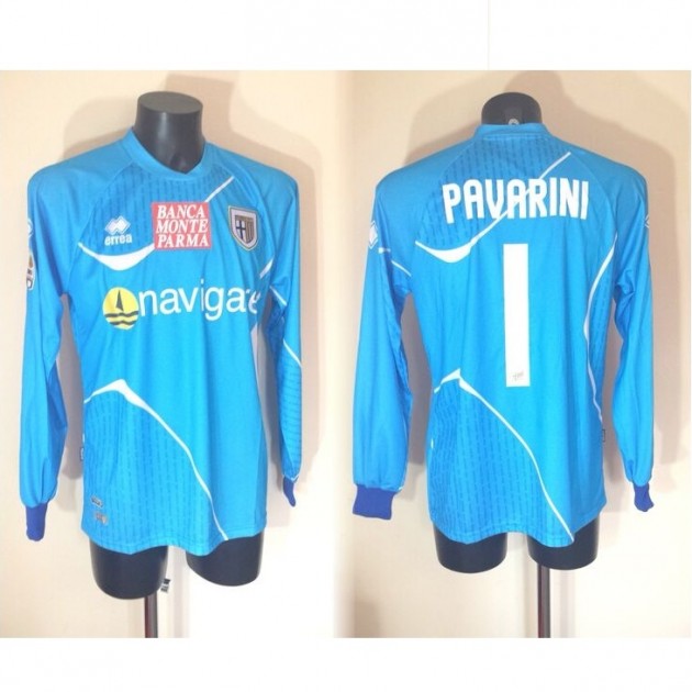 Pavarini Parma match issued shirt, Serie A 2011/2012