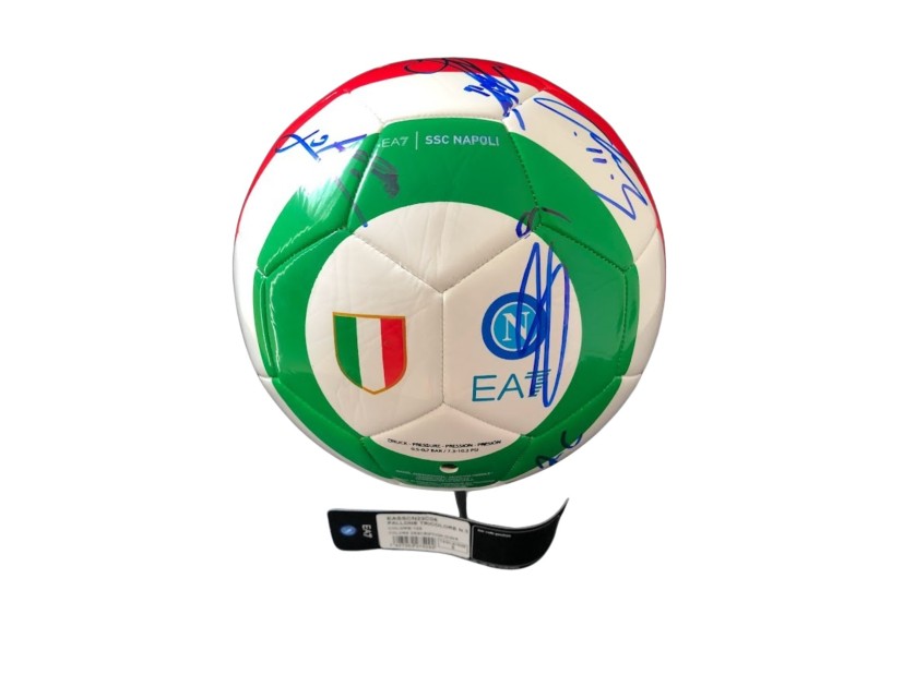 Pallone ufficiale Napoli, 2023/24 - Autografato dai giocatori