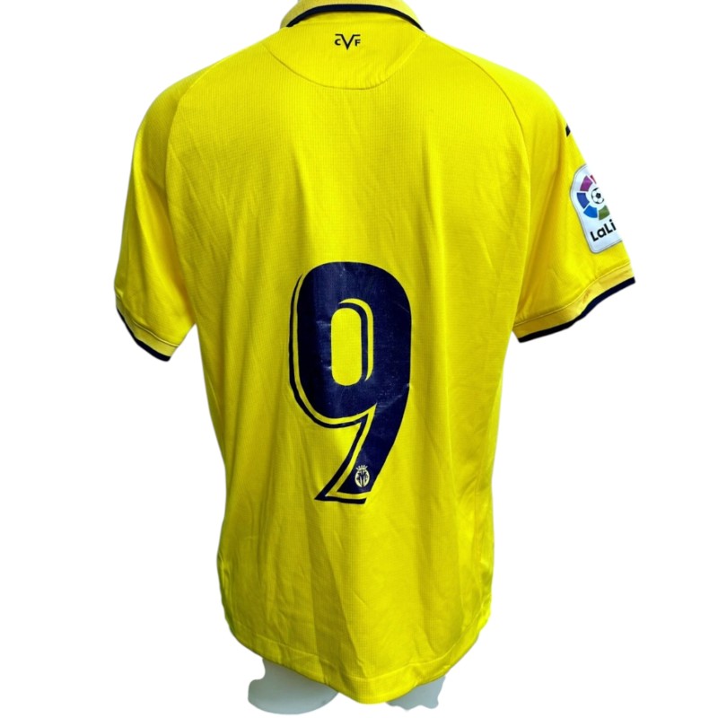 Villarreal Match-Worn Shirt, 2022/23