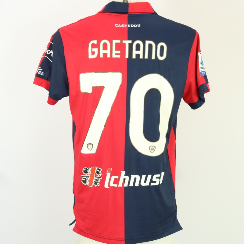 Gaetano's Match Shirt, Cagliari vs Fiorentina 2024