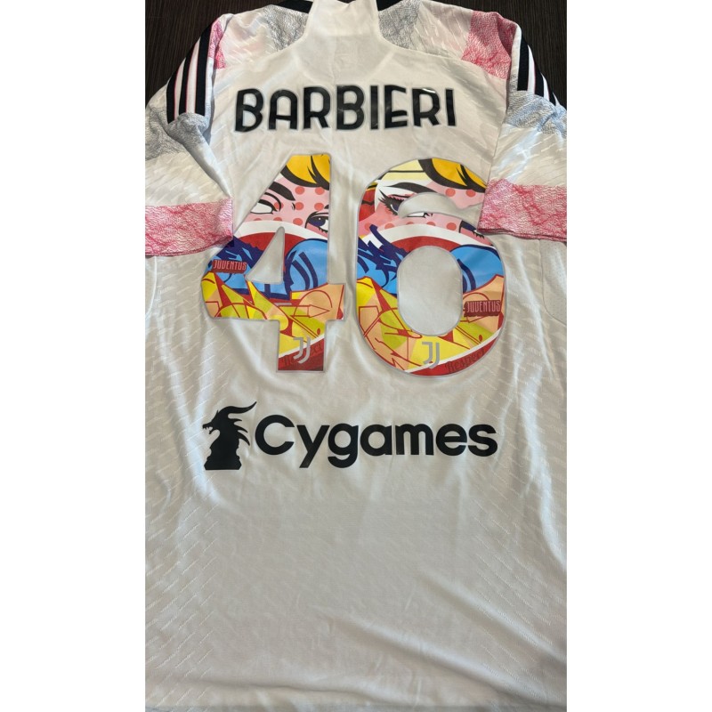 Barbieri's Juventus Match-Issued Shirt, Special Number Edition 2023/24