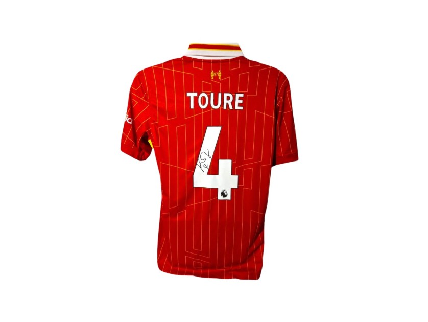 Kolo Toure's Liverpool 2024/25 Signed Replica Shirt