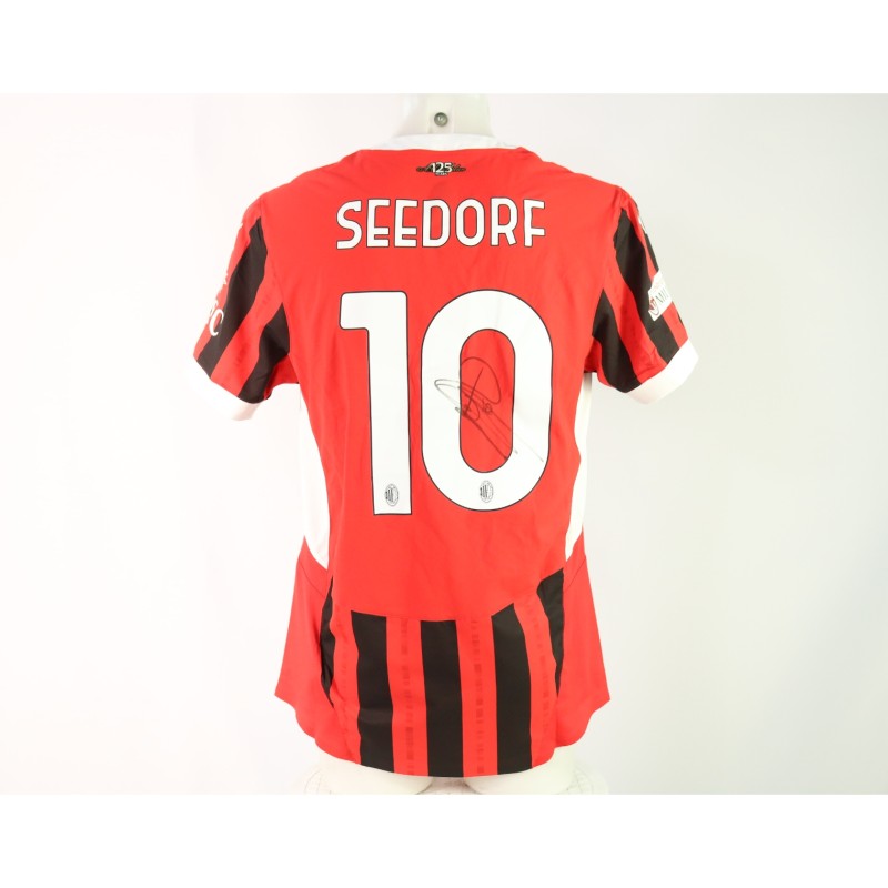 Seedorf's Official Milan Signed Shirt, 2024/25