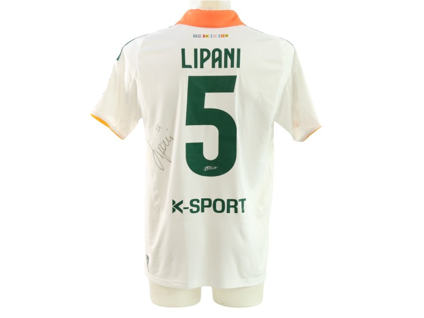 Lipani's Signed Issued Special Edition Shirt, Virtus Entella vs Palermo 2025