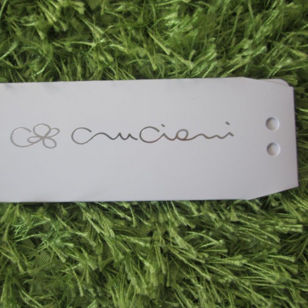 Limited Edition Cruciani Macramé Bracelet celebrating Fondazione Milan