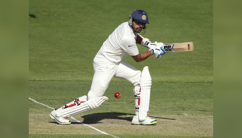 India Test Cap Signed by Murali Vijay