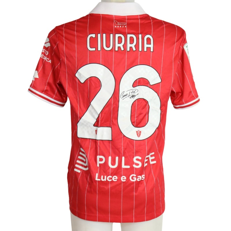 Ciurria's Signed Unwashed Shirt, Cesena vs Monza 2026