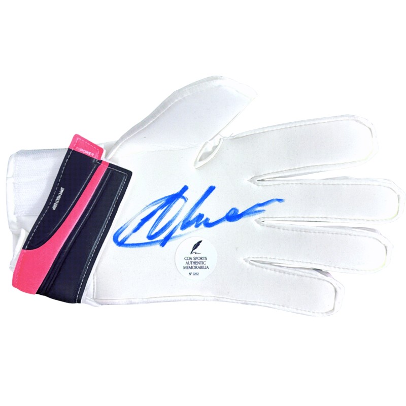 Puma Goalkeeper Match-Issued Glove - Signed by Alisson Becker
