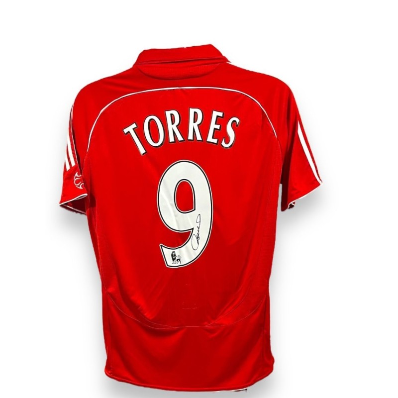Fernando Torres' Liverpool 2006/08 Signed Replica Shirt