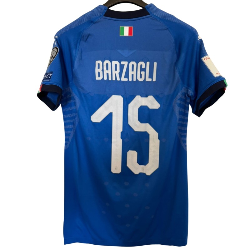 Maglia gara Barzagli, Svezia vs Italia 2017