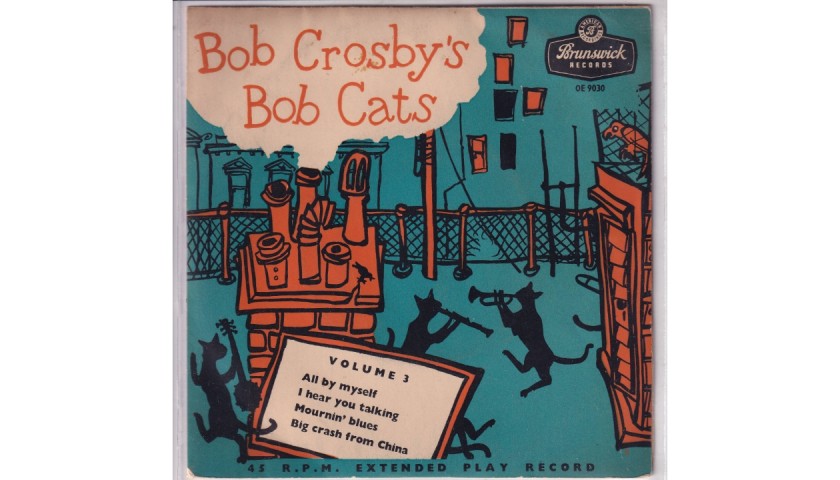 "Bob Crosby's Bob Cats" Vinyl Single, 1955