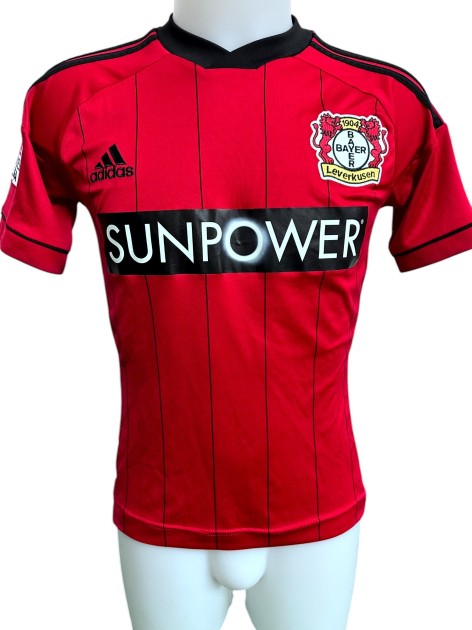 Castro's Bayer Leverkusen Signed Official Shirt, 2012/13