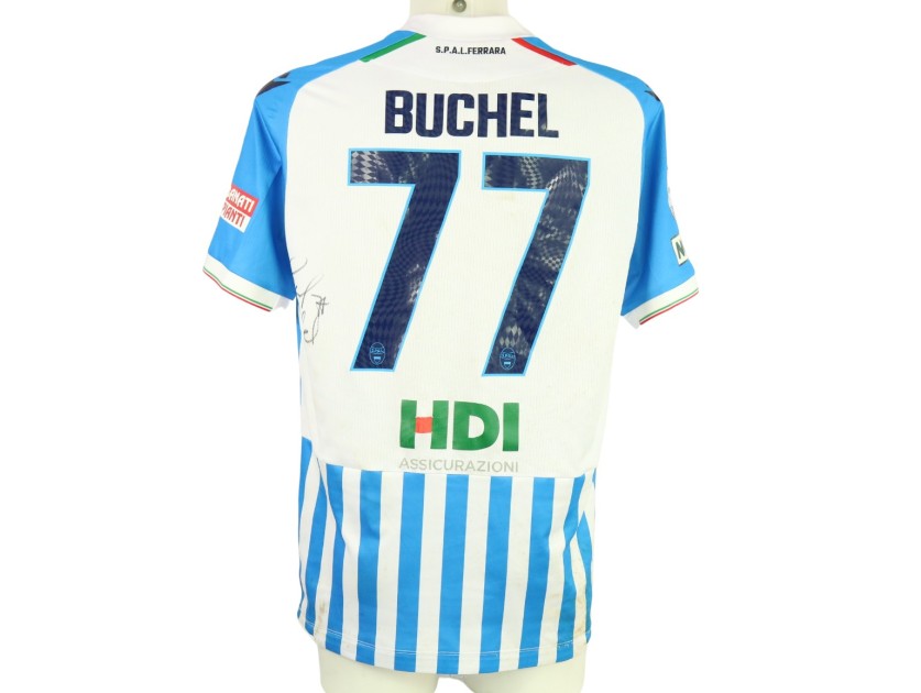 Buchel's unwashed Signed Shirt, SPAL vs Juve NG 2024 