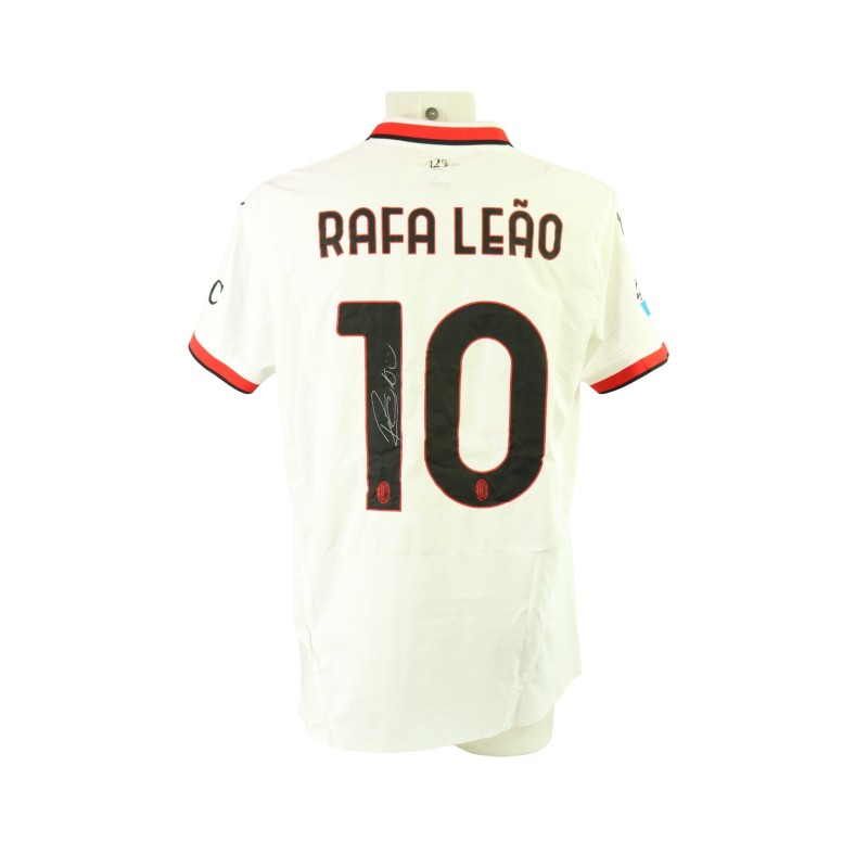 Leao Official Milan Signed Shirt, 2024/25 