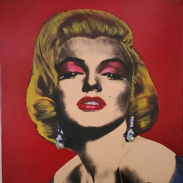 "Marilyn" by Steve Kaufman
