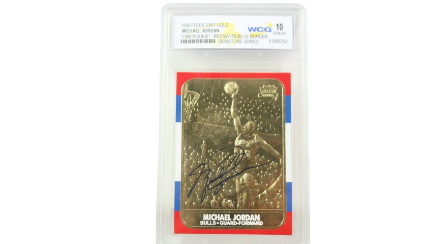 Michael Jordan Limited Edition Gold Card 