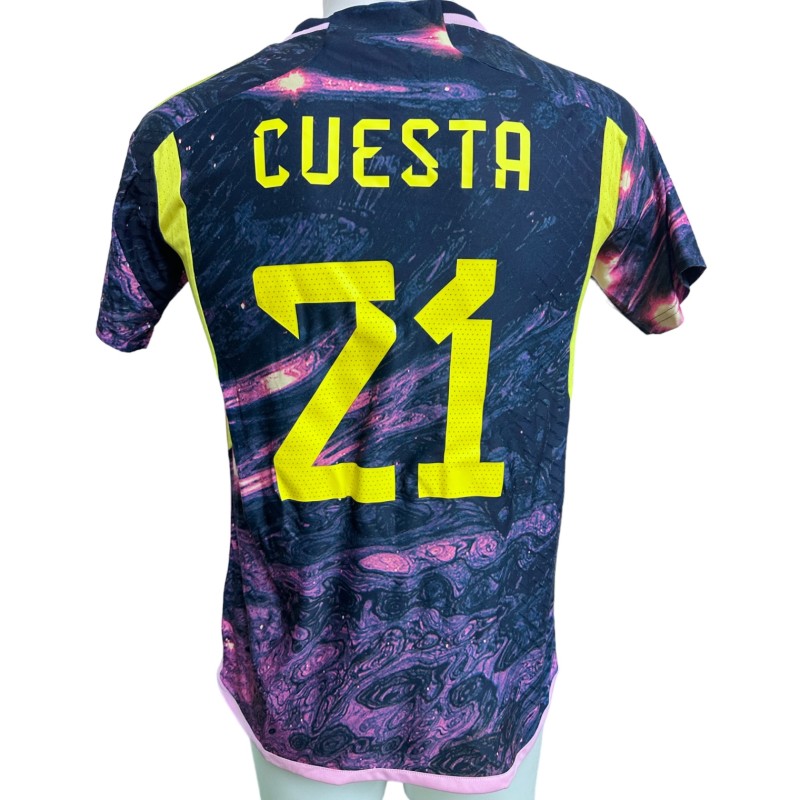 Cuesta's Match Shirt, Italy vs Colombia 2023