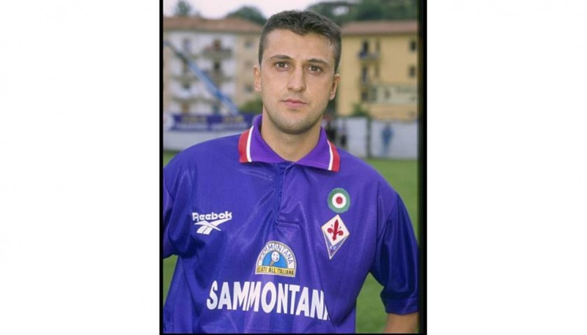 Robbiati's Fiorentina Match Shirt, 1996/97