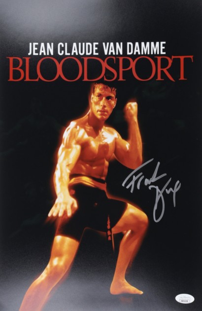 Foto "Bloodsport"- Autografata da Jean-Claude Van Damme