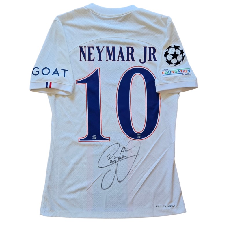 Maglia Gara Neymar Paris Saint-Germain, UCL 2022/23 - Autografata