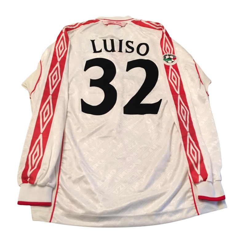 Luiso's Vicenza Match-Worn Shirt 2000/01