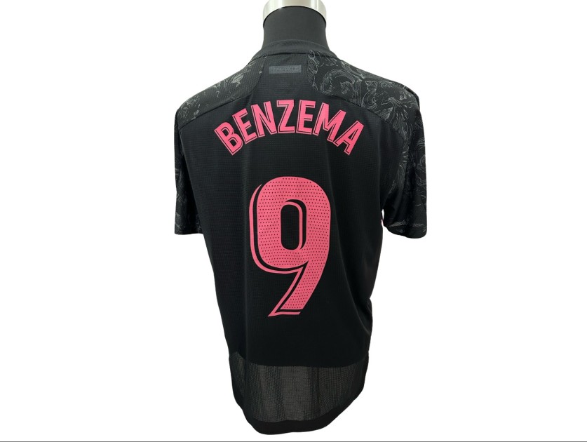 Benzema's Real Madrid Match Shirt, 2020/21
