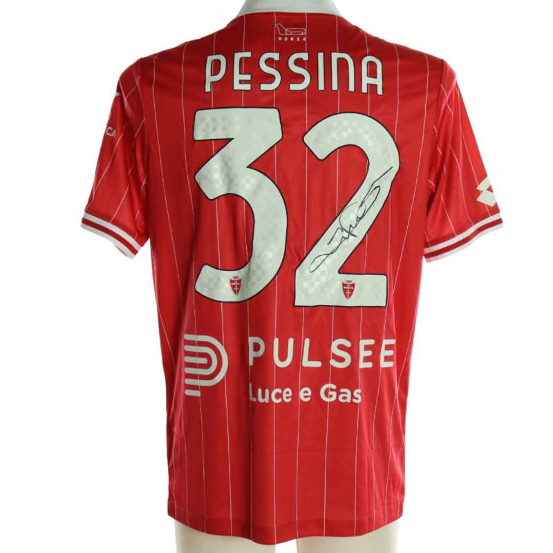 Pessina's Monza Signed Official Shirt, 2025/26