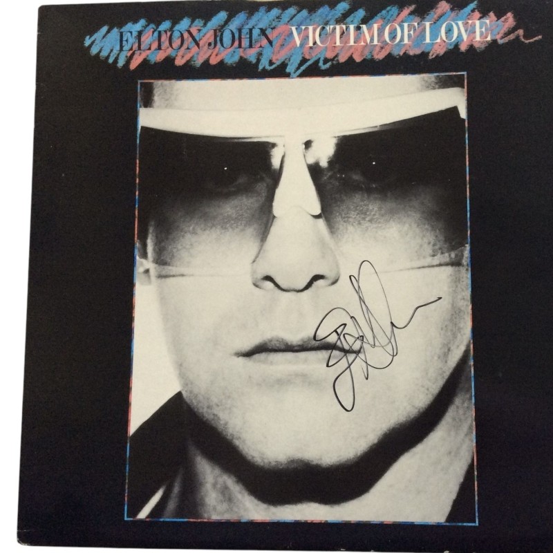 Elton John Signed Vinyl LP