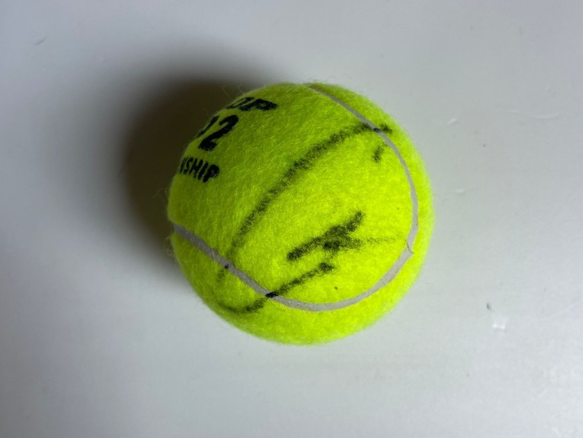 ATP Turin Finals ball - Signed by Carlos Alcaraz with video proof