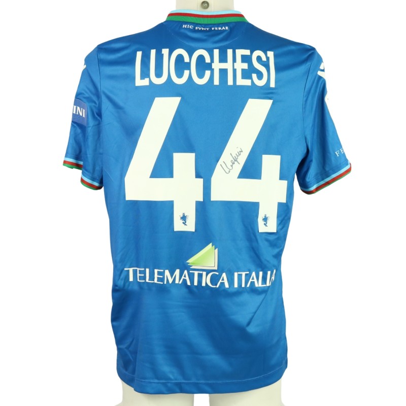 Lucchesi's Match-Worn Signed Shirt, Ternana vs Spezia 2024