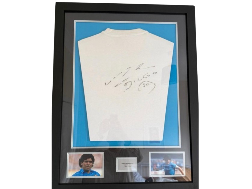 Maradona's Shirt, 2005 - Signed and Framed