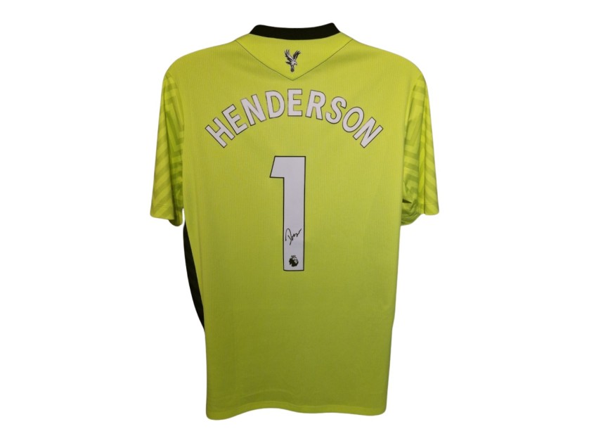 Dean Henderson Crystal Palace  Signed 2024/25 Official Shirt
