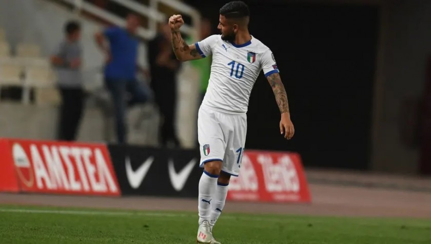 Insigne's Match Shirt, Greece-Italy 2019