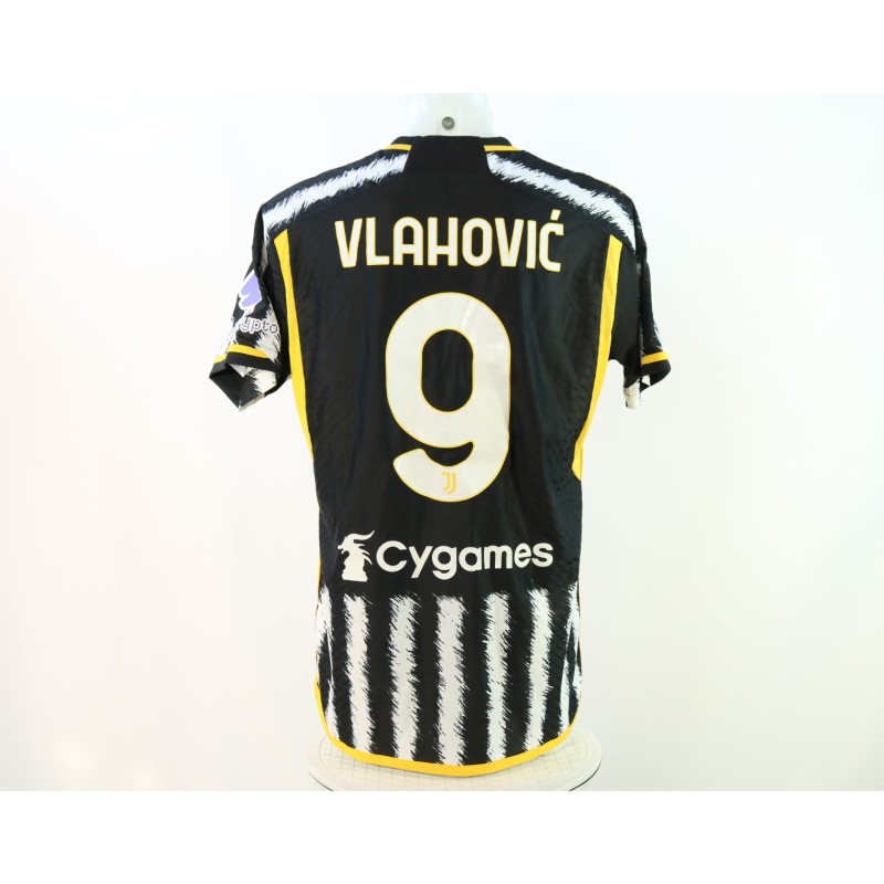 Vlahovic's Torino vs Juventus Unwashed Shirt, 2024